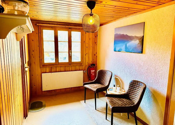 Cozy In Vintage House In Apartment Kandersteg