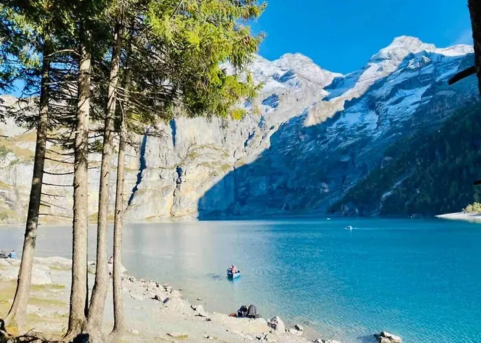 Cozy In Vintage House In Apartment Kandersteg