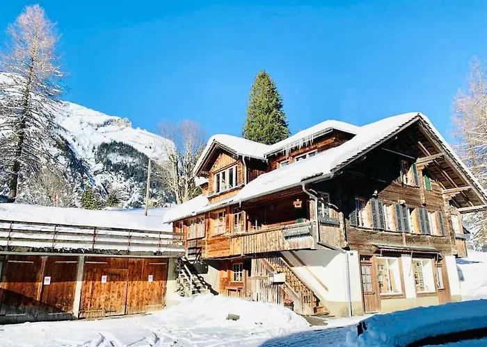 Apartamento Cozy In Vintage House In Kandersteg